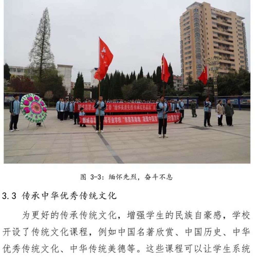 鄄城县职业中等专业学校 质量年度报告