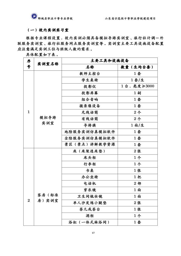 2-2-3-8-01旅游服务与管理专业人才培养方案（试行）