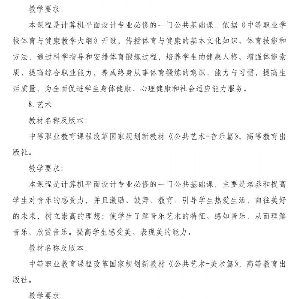 数字媒体技术应用专 业人才培养方案